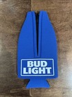 Bud Light Beer Can bottle Koozies Cooler Zip Bottle   Can New With Zipper