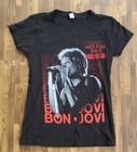 Bon Jovi This House Is Not For Sale 2018 Tour Black T-shirt Women s Size Large 