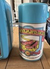 Aladdin   The Wizard Of Oz - Blue 2 Pc Lunch Box W  Thermos  vintage 1989