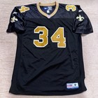 2001 Authentic Reebok Pro Line Ricky Williams New Orleans Saints Jersey 52- Rare