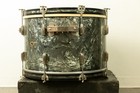 1950s Slingerland 14x22 Black Diamond Pearl Radio King Bass Drum