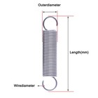 Hook Stainless Steel Spring Expansion Extension Tension Springs Wire Dia 0 4mm