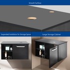 24 Floating Vanity Sink Faucet Combo For Bathroom Storage Cabinet Wall Shelves