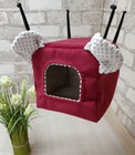 Hanging House  Hammock Rat Squirrel  Ferret - Nest Hamster Guinea Pig Bed