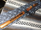 Hand Carved Native American Style Cedar Deluxe Starter Flute F 