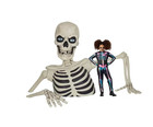 Halloween 5ft  1 6m  Giant Ground Breaking Skeleton With Lights   Sounds