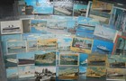 Large Lot Of 125  Vintage Mixed Lot Of Ships - Steamers Paddle Wheelers