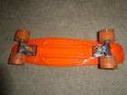 Authentic Avgn Angry Video Game Nerd Video Screen Used Orange Skateboard