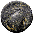 Judaea  Neapolis  Elagabalus  218-222   Rare Temple Ancient Roman Coin W coa