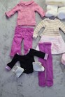 American Girl 18  Doll Clothing Lot 30 Pieces Ice Skating Furry Boots Hat Set