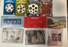 10 Israel Piefort Uncirculated Coin Mint Sets - Ogp - 1980s   1990s