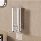 Soap Dispenser Wall Mounted Liquid Bathroom Hand Soap Shower Gel Shampoo New  