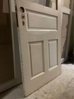 32x79  Half-glass Antique Entry Door   Needs Glass