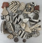 30  Ancient Anasazi Native American Pottery Shards Arizona L8-e Free Ship