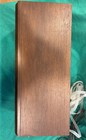 Black Walnut Art Deco Zenith Model M730  Am fm Vacuum Tube Radio Working