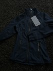Lululemon Blue Women s Track Jacket Size 6 Nylon Full Zip Pockets Long Sleeve