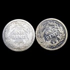 1893 1899-o Barber Dime Silver ---- Nice Detail Coin Lot ----  286i