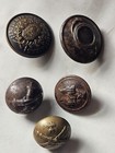 Mixed Lot Of Ww1 Military Buttons French Russian European Vintage Original 
