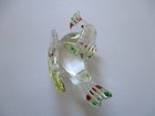 Vintage Lucite Cardinal Pin 3-d --pin  Bar Missing