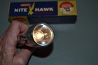 Vintage Ray-o-vac Nite Hawk Head Flashlight No  L12r W swing Switch In Box Works
