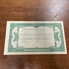 Victory Divide Mining Company - 1919 Stock Certificate
