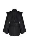 Black Star Wars Jedi Sith Tunic Adult  S m Galaxy   s Edge Disney Parks Costume
