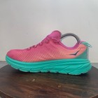 Hoka One One Womens Rincon 3 1119396 Ppat Pink Athletic Running Shoes Size 9 B