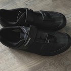 Shimano Rp1 Road Cycling Bike Shoes Black Spd-sl 3 Bolt Us 11 2 Adjustable