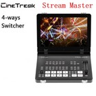 Cinetreak Stream Master 4-ch Hdmi Video Switcher Muti-channel Switching Panel 