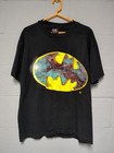 Vintage Giant Tag Single Stitch Batman Bat Signal T Shirt Size Xl