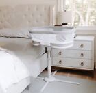 Halo Bassinest Swivel Sleeper Bedside Bassinet Luxe Series  Dove Grey Tweed