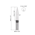 6mm Shank 0 1mm Tip 30 Degree Solid Carbide Wood Engraving Bit Cnc Router Tool