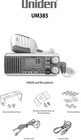 Uniden Um385 25 Watt Fixed Mount Marine Vhf Radio  Waterproof Ipx4 With Triple M