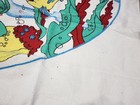 Vintage The Little Mermaid 3 Piece Twin Flannel Sheet Set Fitted Flat Pillowcase