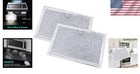 Microwave Air Filter Replacement For Ge   Frigidaire - 7 64  Rectangular 2 Count