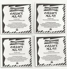 Lot Of 4 Vintage Mcdonald s 3  Foil Stickers From 1999 Fun Times - Hard To Find