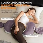 Pregnancy Pillow Pregnant Women Soft Maternity Adjustable Buttons Pregnancy Body