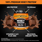 Body Fortress Super Advanced 100  Premium Whey Protein Powder  Chocolate  60g Pr
