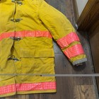 Size L Globe Firefighter Yellow Turnout Jacket Coat W  Orange