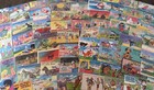 Huge  lot Of 300 vintage Linen Comic funny  humor Mixed Topics postcards Unused 