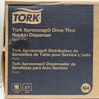 New open Box tork Expressnap Drive Thru Napkin Dispenser In Black 6532000