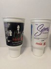    Rare  coca-cola Selena Foundation Promo Plastic Cups Set Of 4  2005 Soda Theme