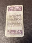 1913 Chairman Tobacco Card Fifth 5th Series Rhodes 232 Vintage Pottery Porcelain