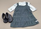 My American Girl Doll Vhtf Everyday Play Jumper Outfit   retired 2013