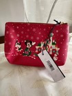 Disney Dooney   Bourke 2024 Family Christmas Cosmetic Bag Pouch Nwt