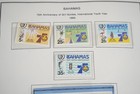 Bahamas 1985-1992 Collection Of 175  Stamps Mint   Used Stored In Orange Binder