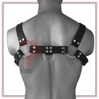 Men s Male Cow Leather Body Chest Bodysuit Harness Belt Night Clubwear Costume
