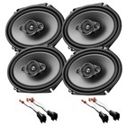 350w Max 4 Way Pioneer 6x8   5x7  Front rear Speakers   For 1999-2014 Ford F-150