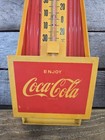 Original 1970   s Coca Cola Plastic Thermometer 