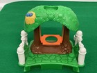 Fisher Price Little People Playground Park Swing W  Green Tree Bird Nest Rare 